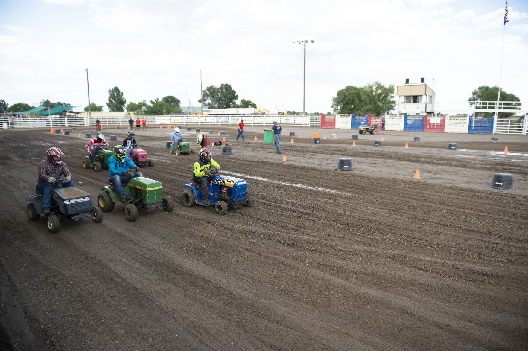 Minidoka County Fair - Lawn Mower Races